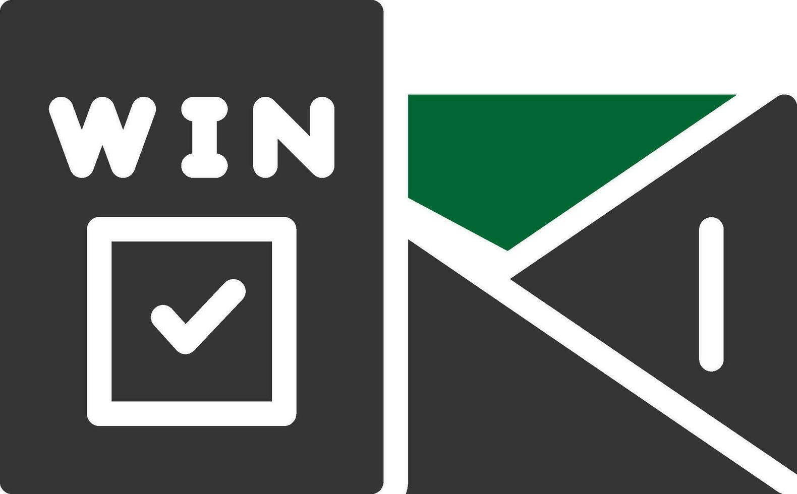 Glyph Two Color Design vector