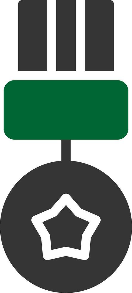 Glyph Two Color Design vector