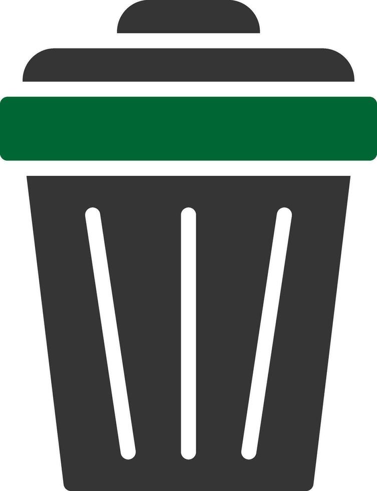 Trash Can Creative Icon Design vector
