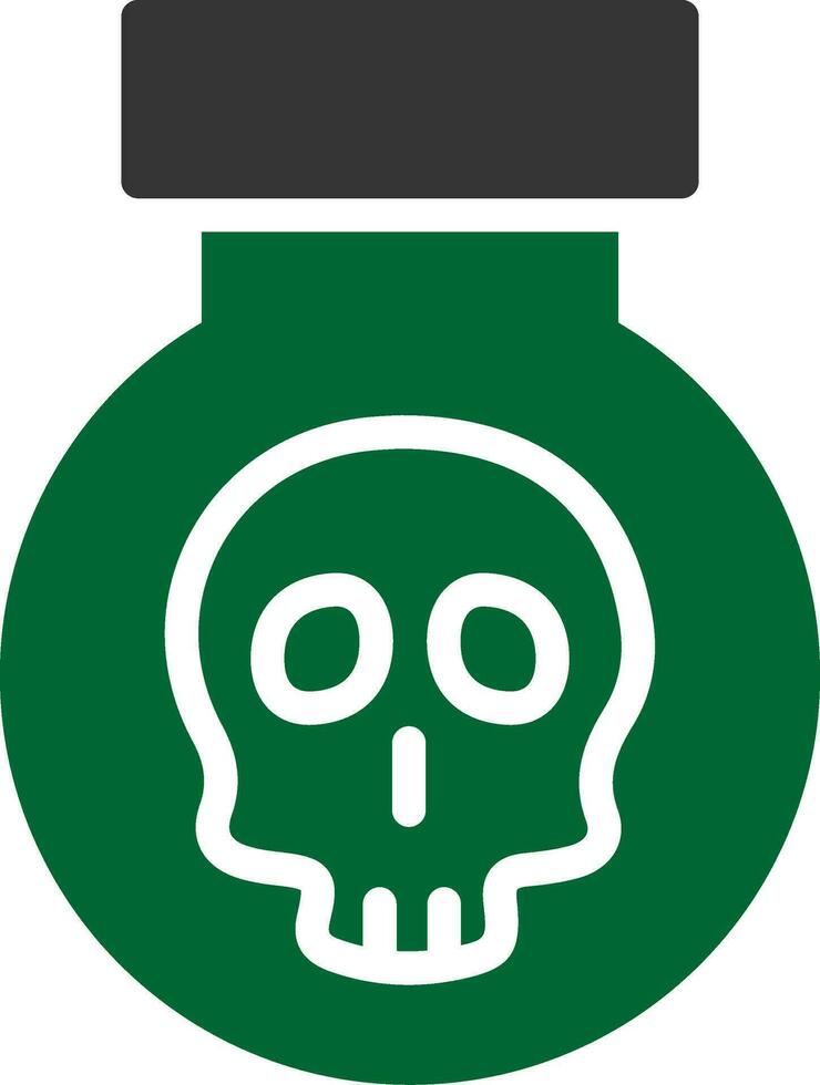 Poison Creative Icon Design vector