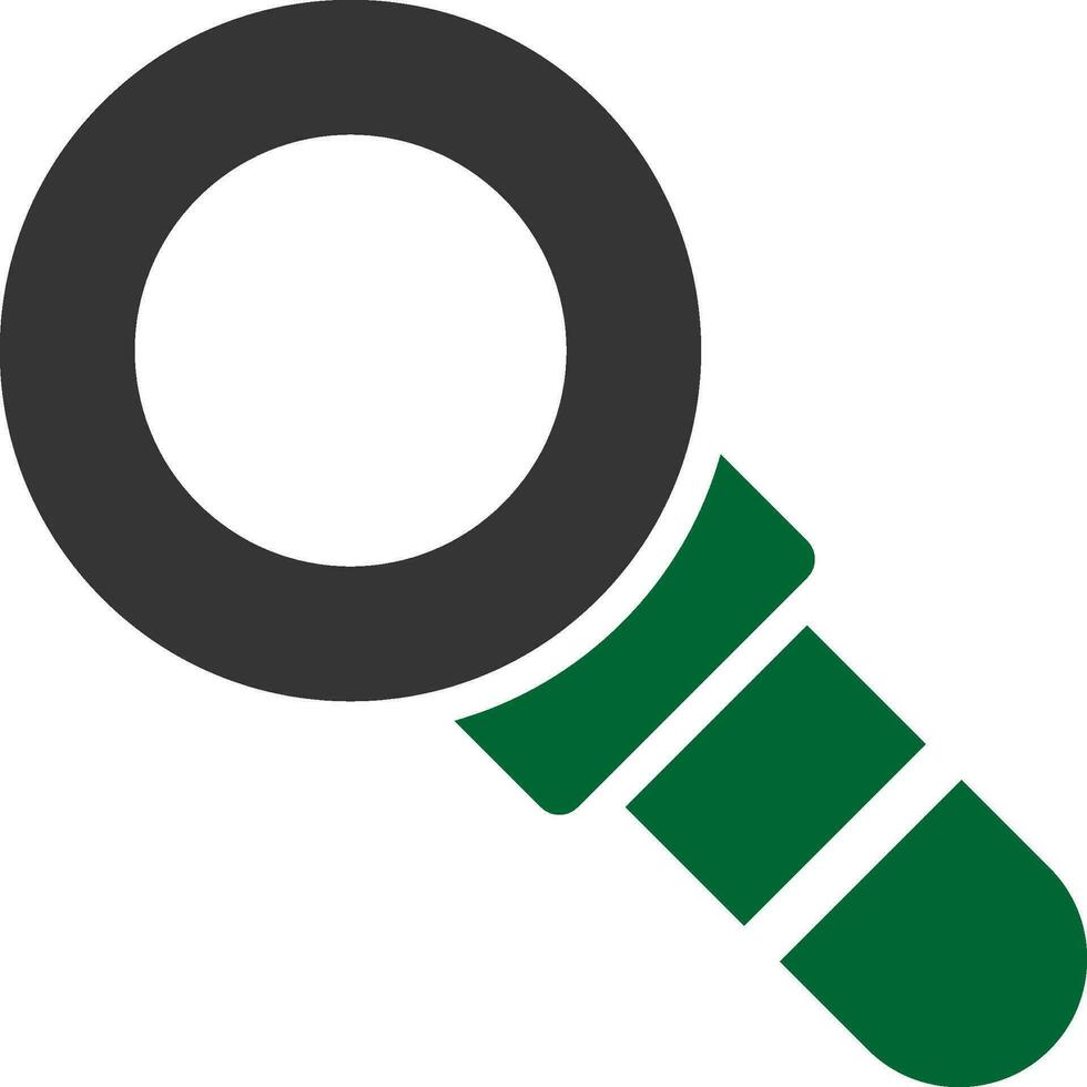 Magnifying Glass Creative Icon Design vector
