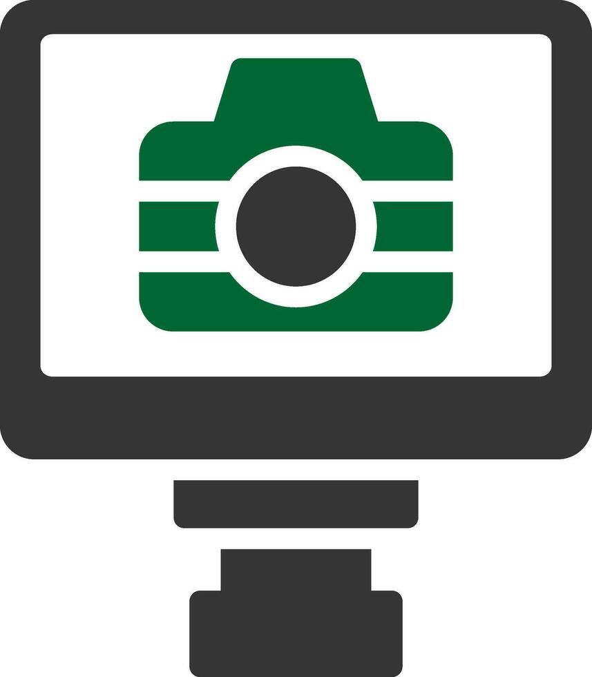 Lcd Camera Creative Icon Design vector