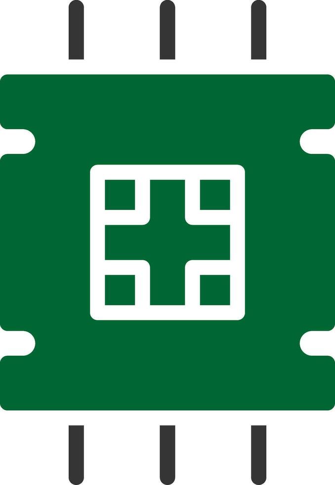 Processor Creative Icon Design vector