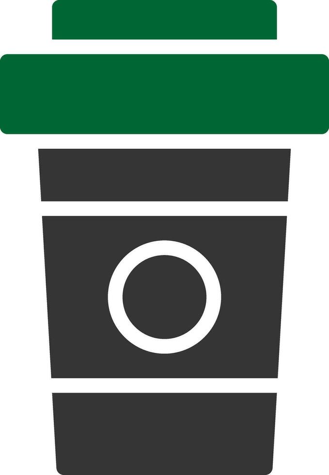 Paper Cup Creative Icon Design vector