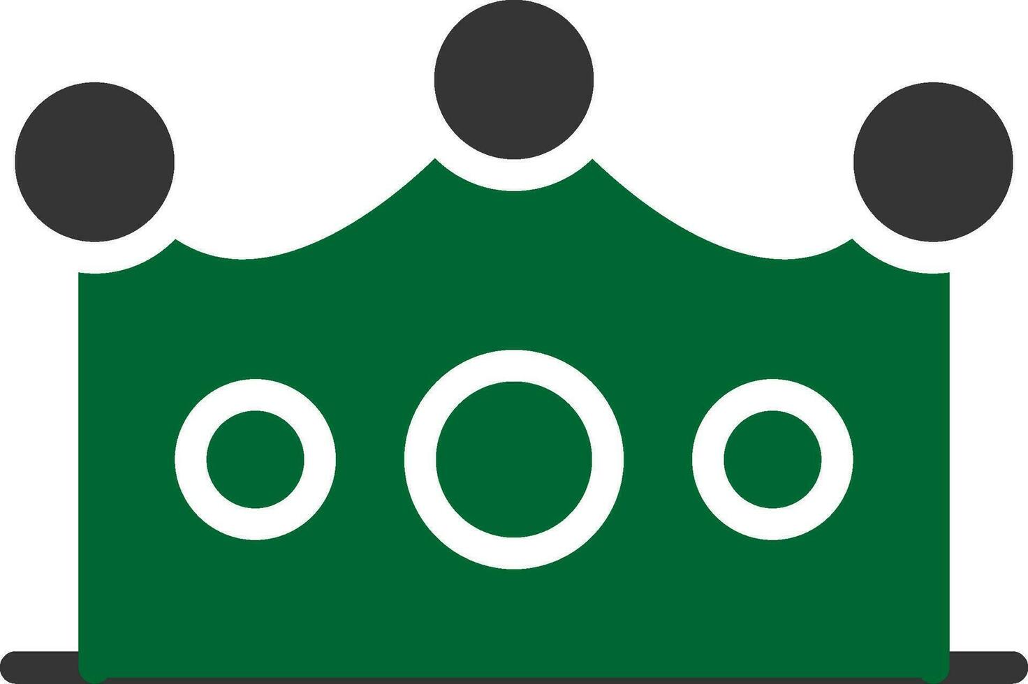 Crown Creative Icon Design vector