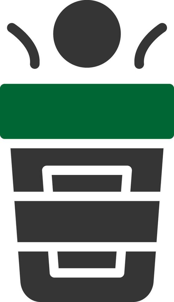 Beer Pong Creative Icon Design vector