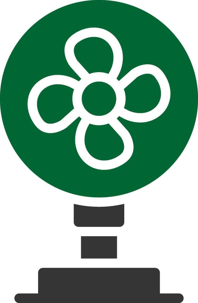 Fan Creative Icon Design vector