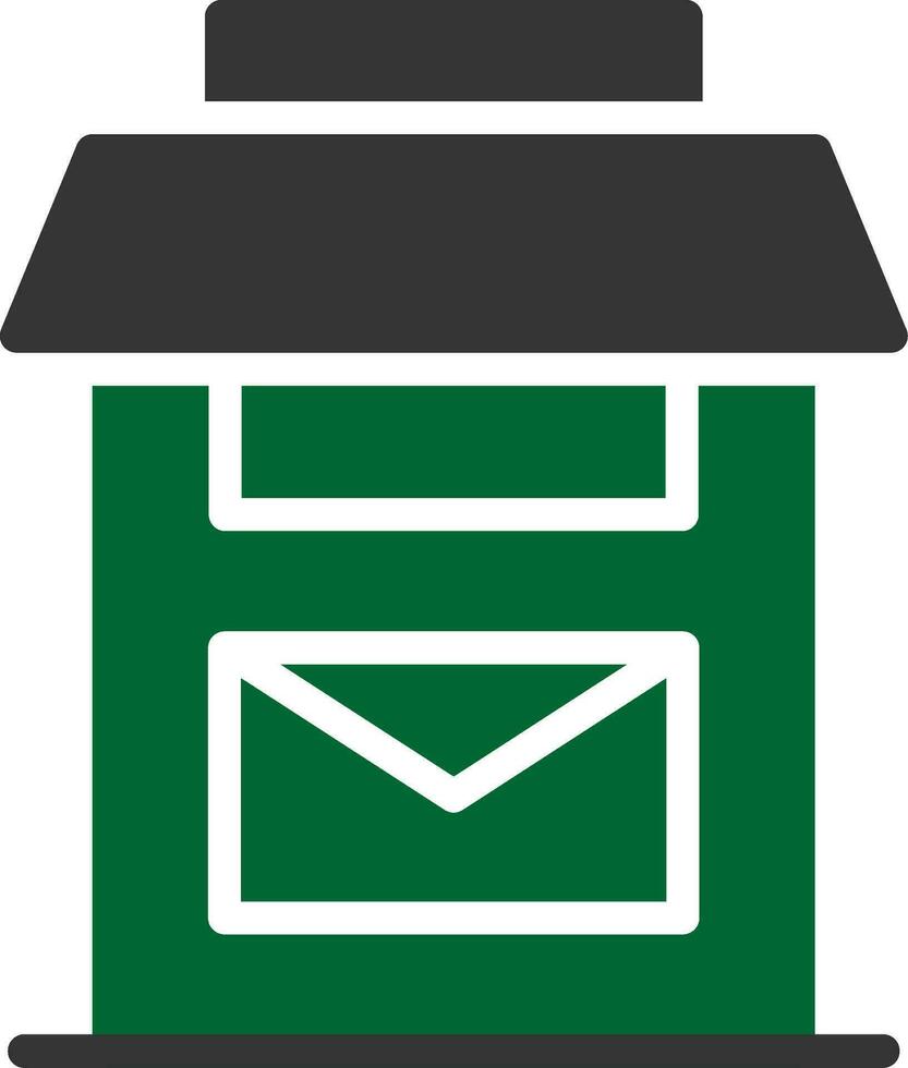 Postbox Creative Icon Design vector