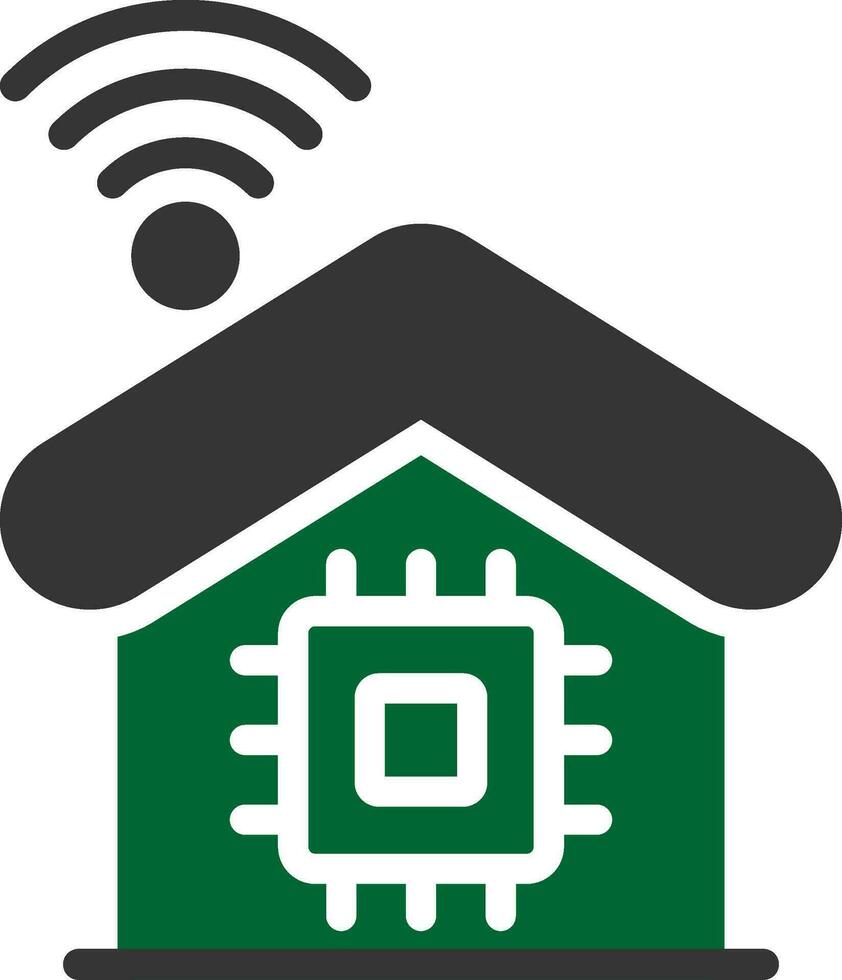 Smart Chip Creative Icon Design vector