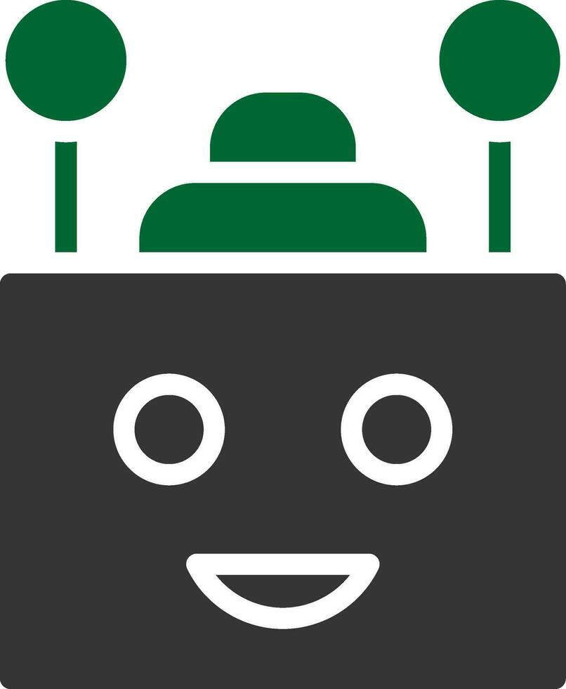 Chatbot Creative Icon Design vector