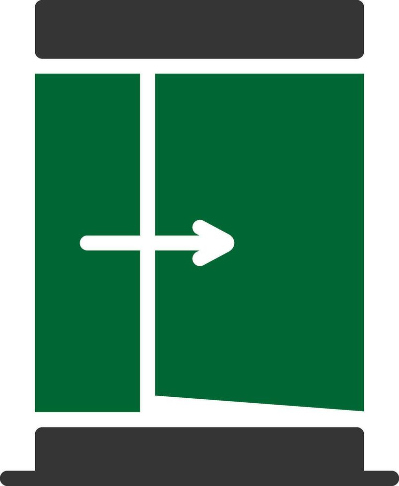 Exit Creative Icon Design vector