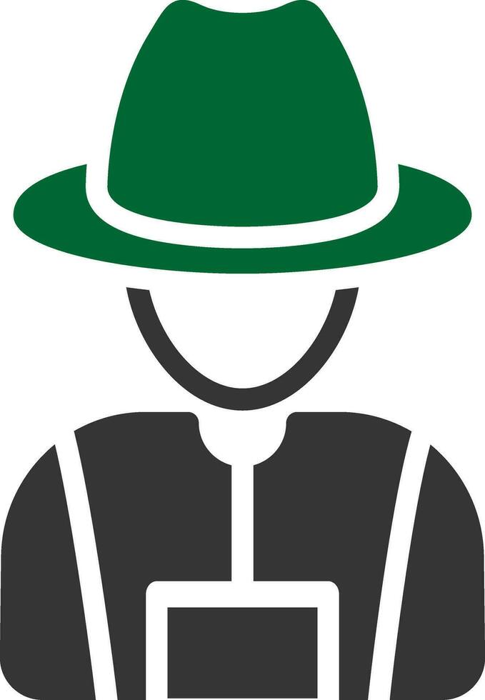 Farmer Creative Icon Design vector