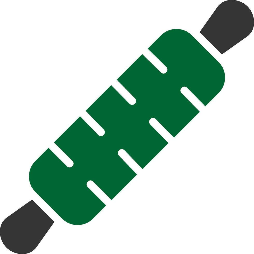 Rolling Pin Creative Icon Design vector