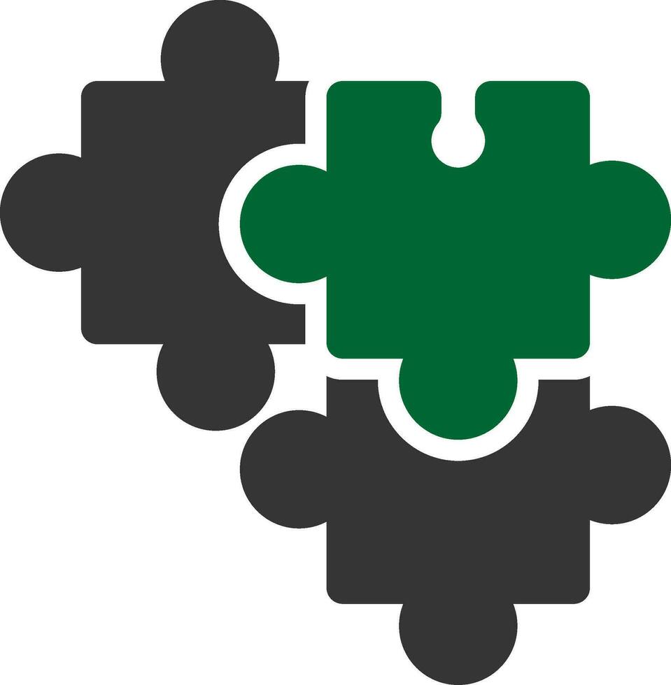 Puzzle Creative Icon Design vector