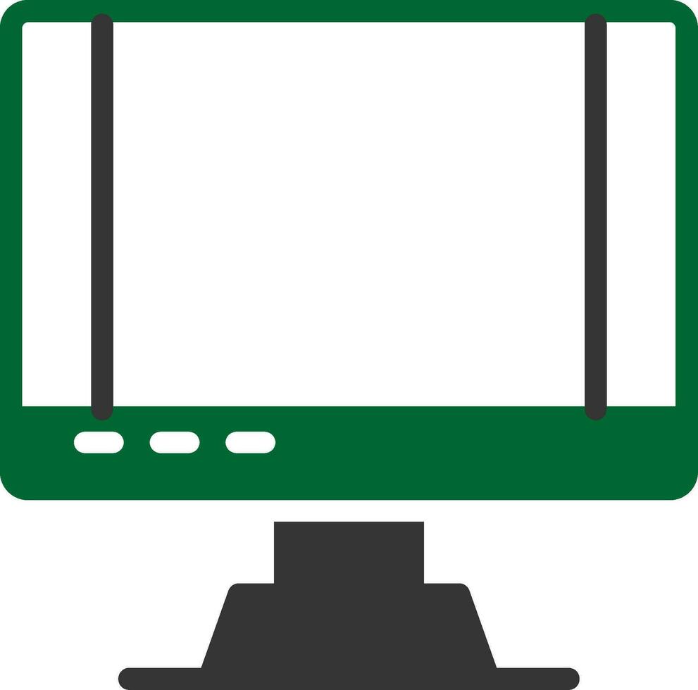 Monitor Creative Icon Design vector