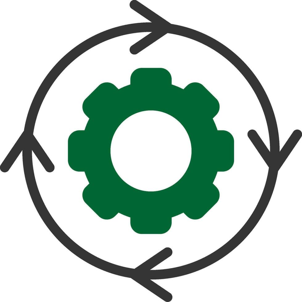 Cycle Diagram Creative Icon Design vector