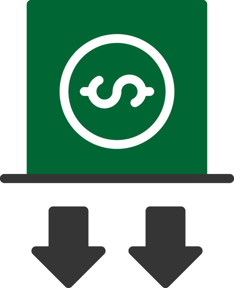 Deposit Creative Icon Design vector