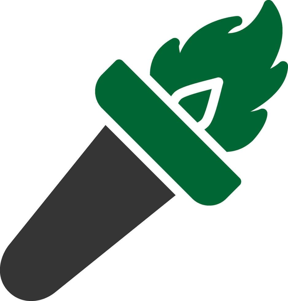 Torch Creative Icon Design vector