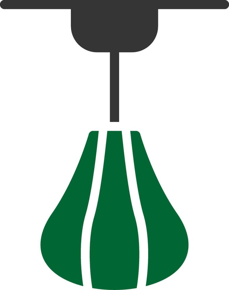 Punching Ball Creative Icon Design vector