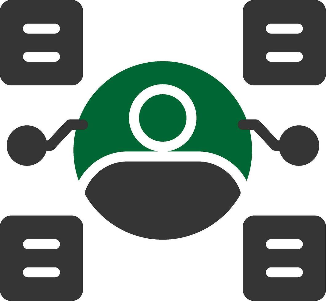 User Predictions Creative Icon Design vector