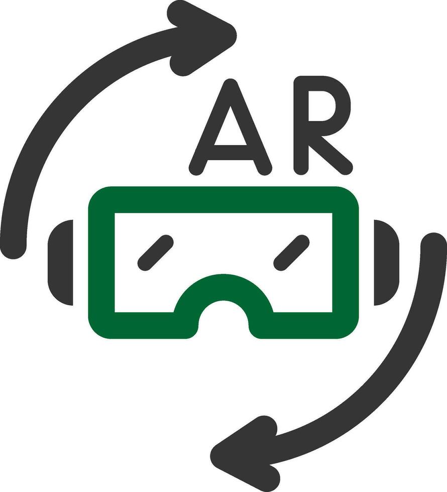 Vr Glasses Creative Icon Design vector