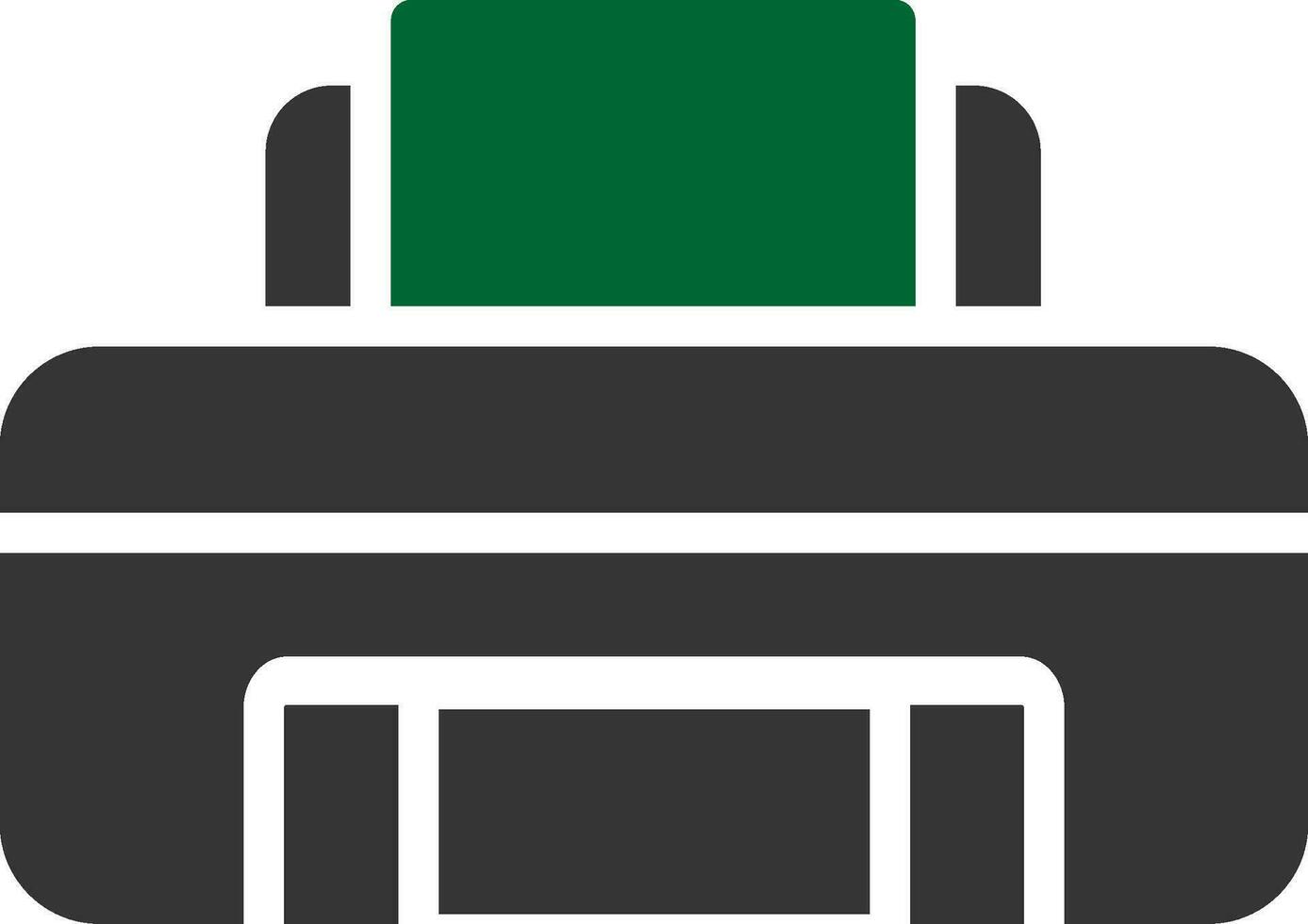Glyph Two Color Design vector