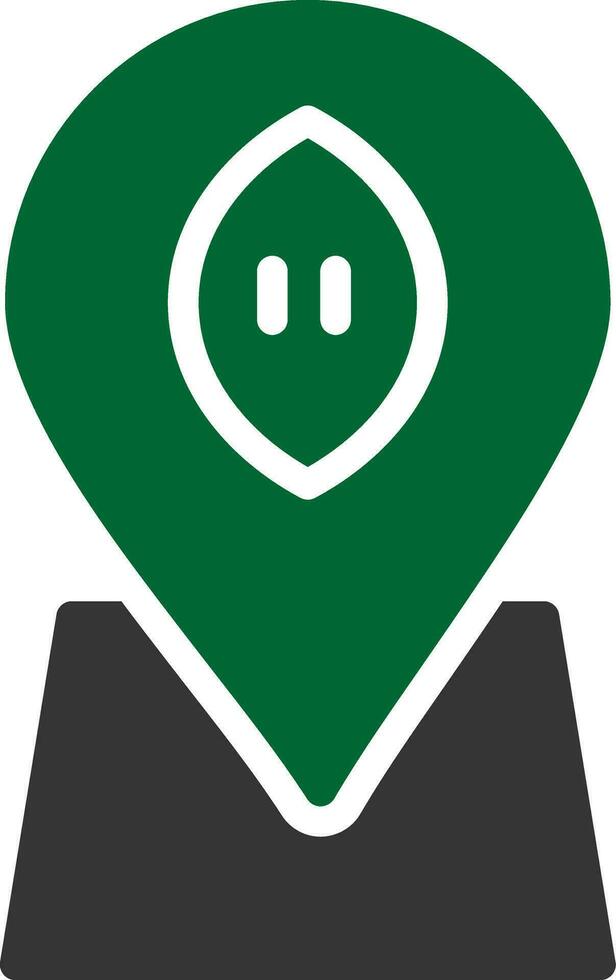 Football Location Creative Icon Design vector
