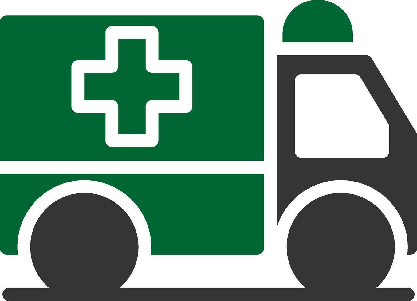 diseño de icono creativo de ambulancia vector