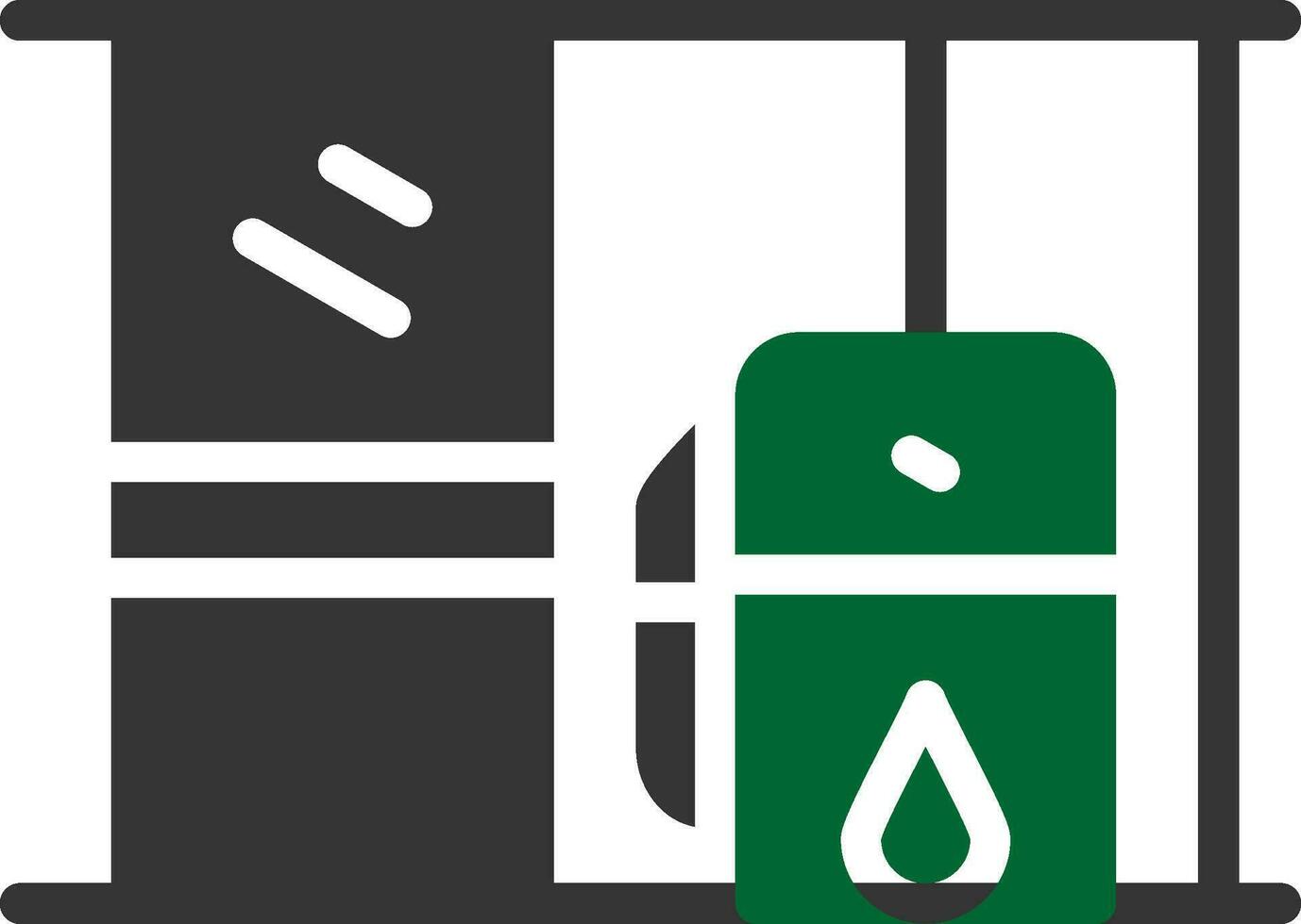 Gas Station Creative Icon Design vector