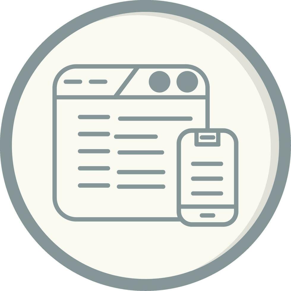 Responsive Vector Icon