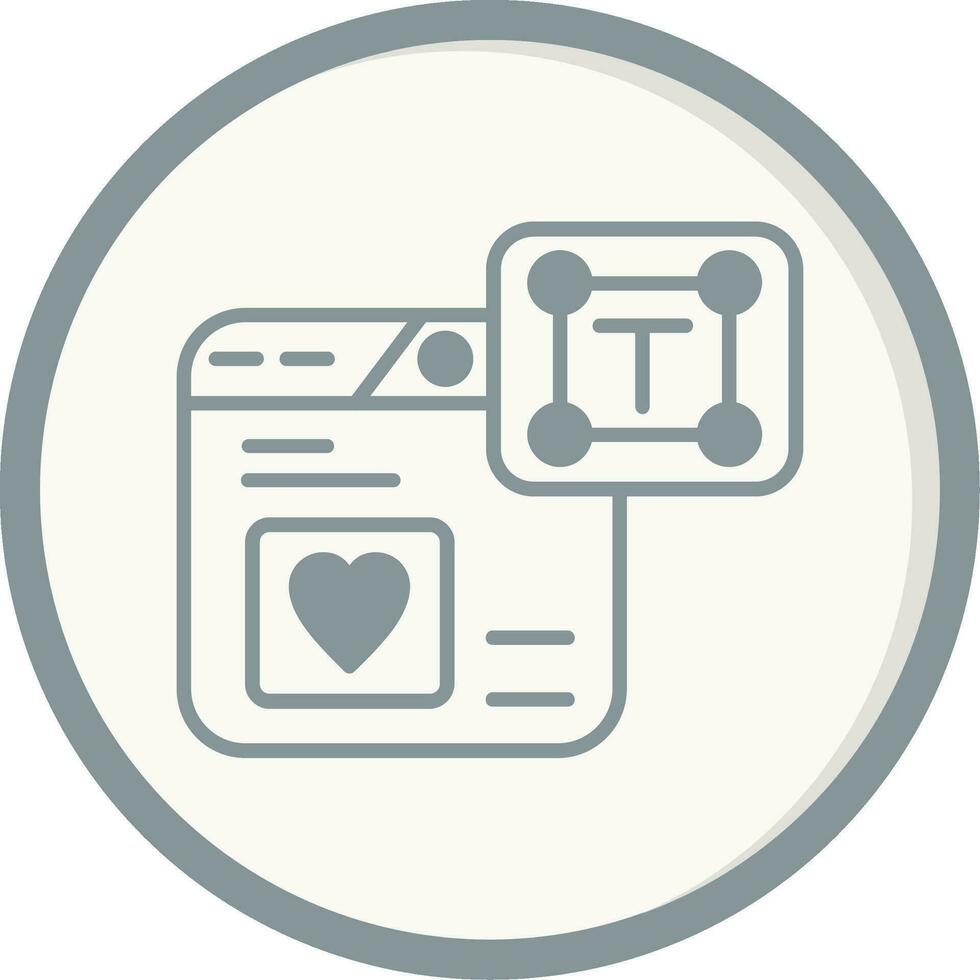 Typography Vector Icon