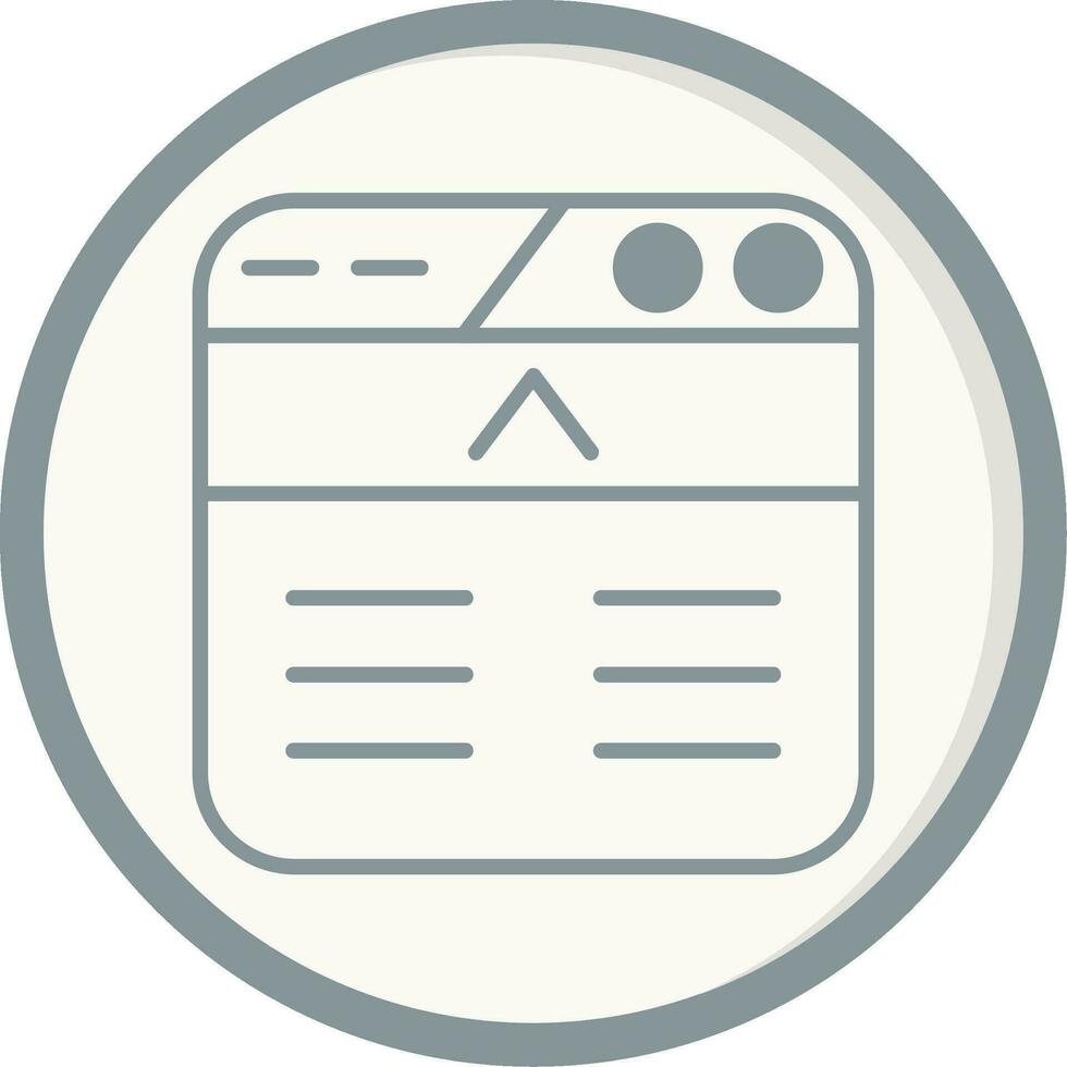 Footer Vector Icon