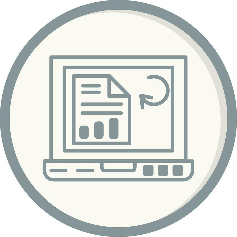 Refresh Data Vector Icon