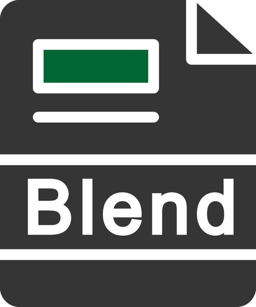 Blend Creative Icon Design vector
