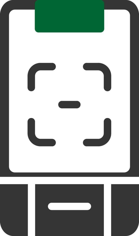 Glyph Two Color Design vector