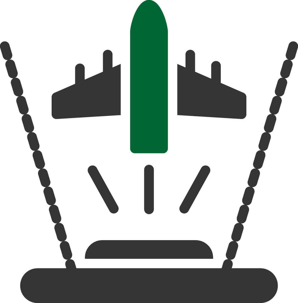 Ar Flight Training Creative Icon Design vector