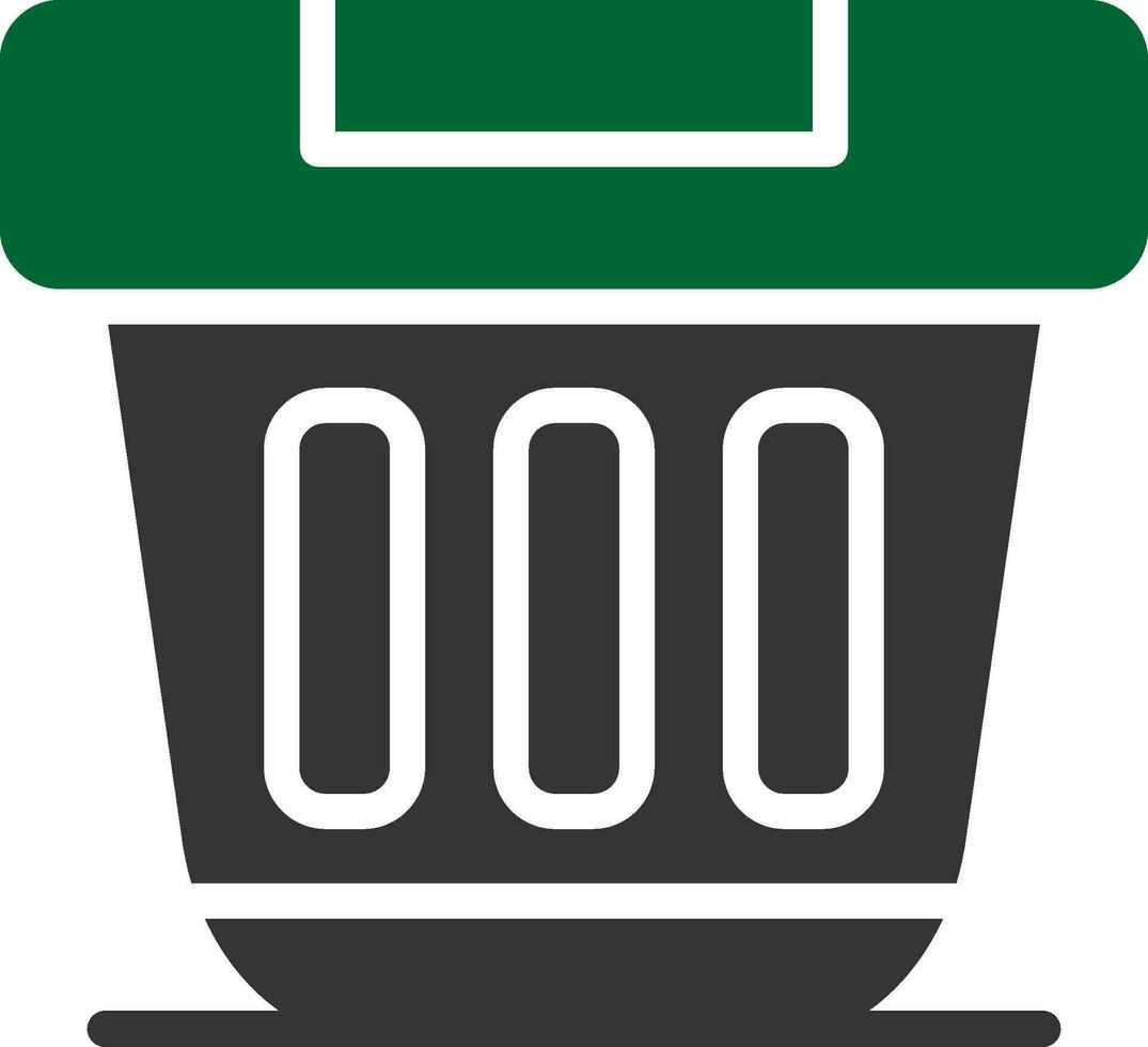 Dumpster Creative Icon Design vector