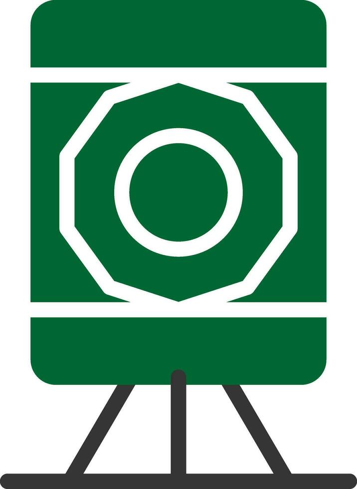 Theodolite Creative Icon Design vector