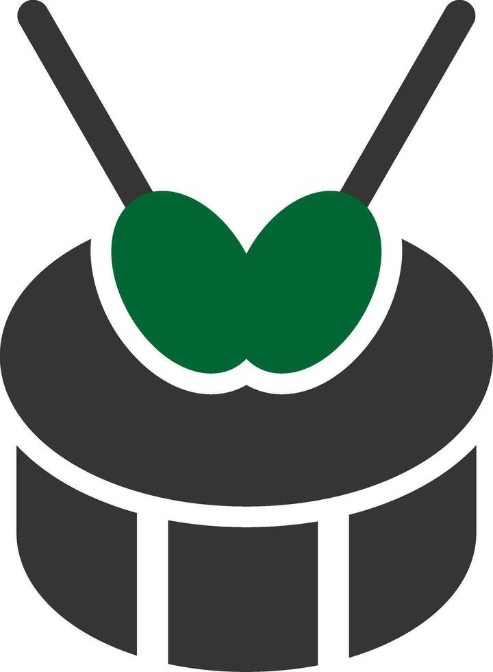 Drum Creative Icon Design vector