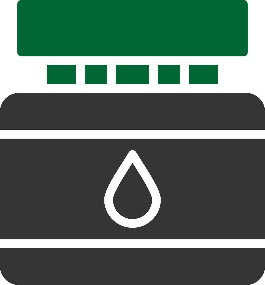 diseño de icono creativo de botella de tinta vector