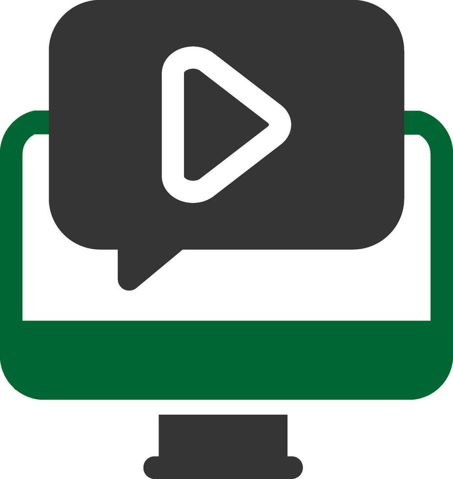 Video Tutorial Creative Icon Design vector