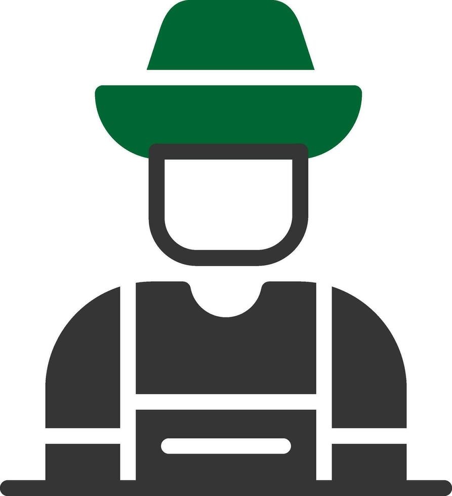 Farmer Creative Icon Design vector