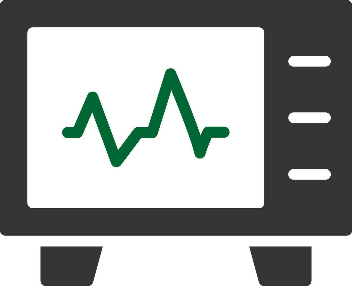 Cardiogram Creative Icon Design vector