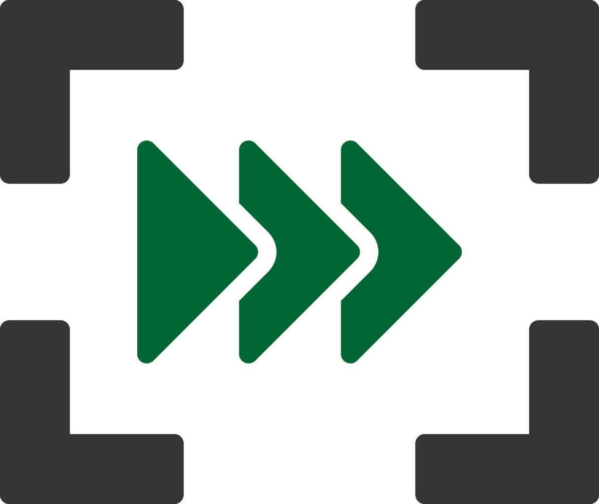Slow Motion Creative Icon Design vector