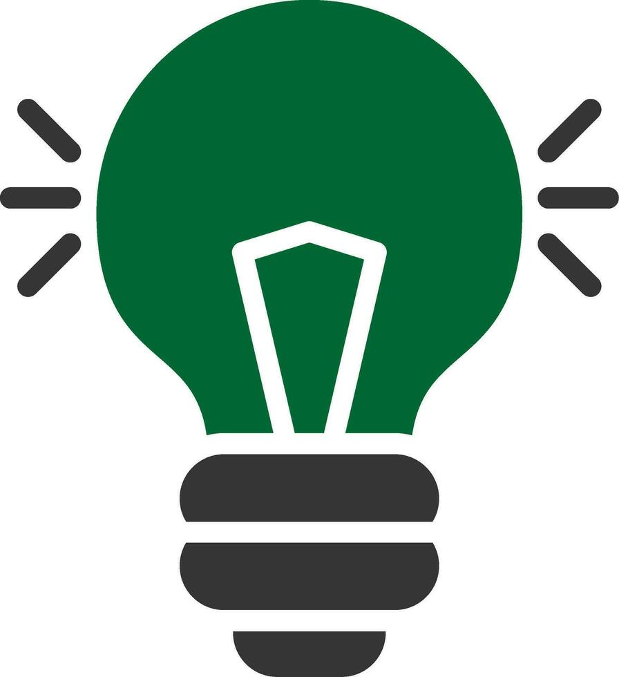Light Bulb Creative Icon Design vector
