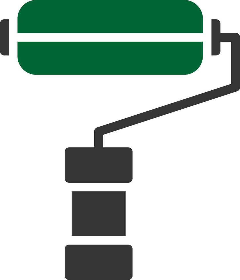Glyph Two Color Design vector
