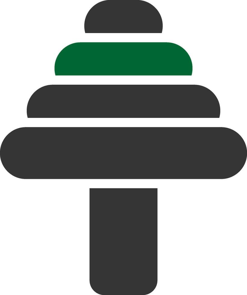 Edge Step Drill Creative Icon Design vector