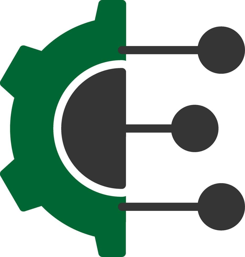 Digital Technology Creative Icon Design vector