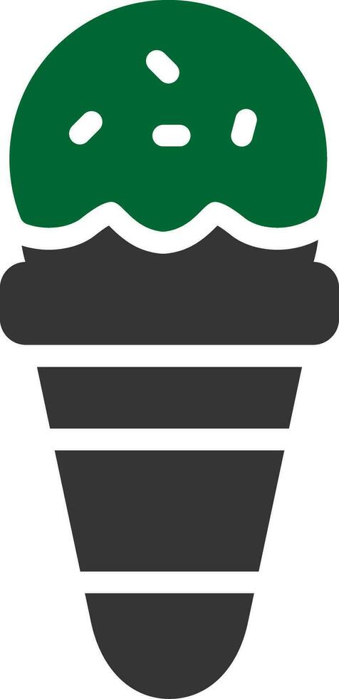 diseño de icono creativo de cono de helado vector