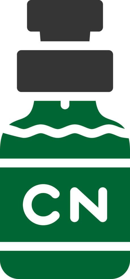 Cyanide Creative Icon Design vector